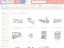 Tablet Screenshot of justbars.com